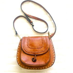 Brown Bohemain Bag Vintage Vegan Leather